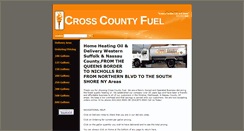 Desktop Screenshot of crosscountyfuel.com